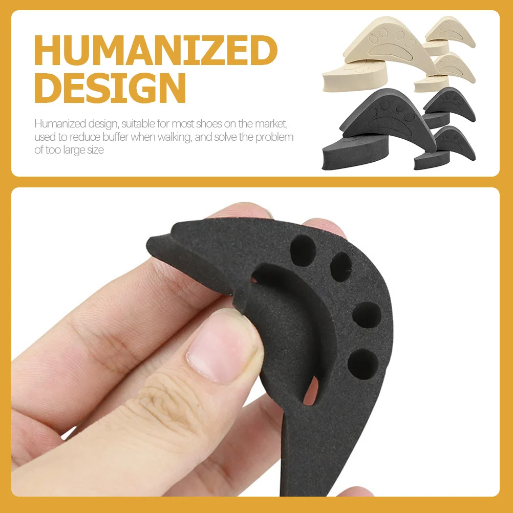 

6Pair Shoe Toe Inserts Soft Elastic Shoe Filler for Big Shoes Women Men Breathable Comfortable Fits High Heels Boots Casual