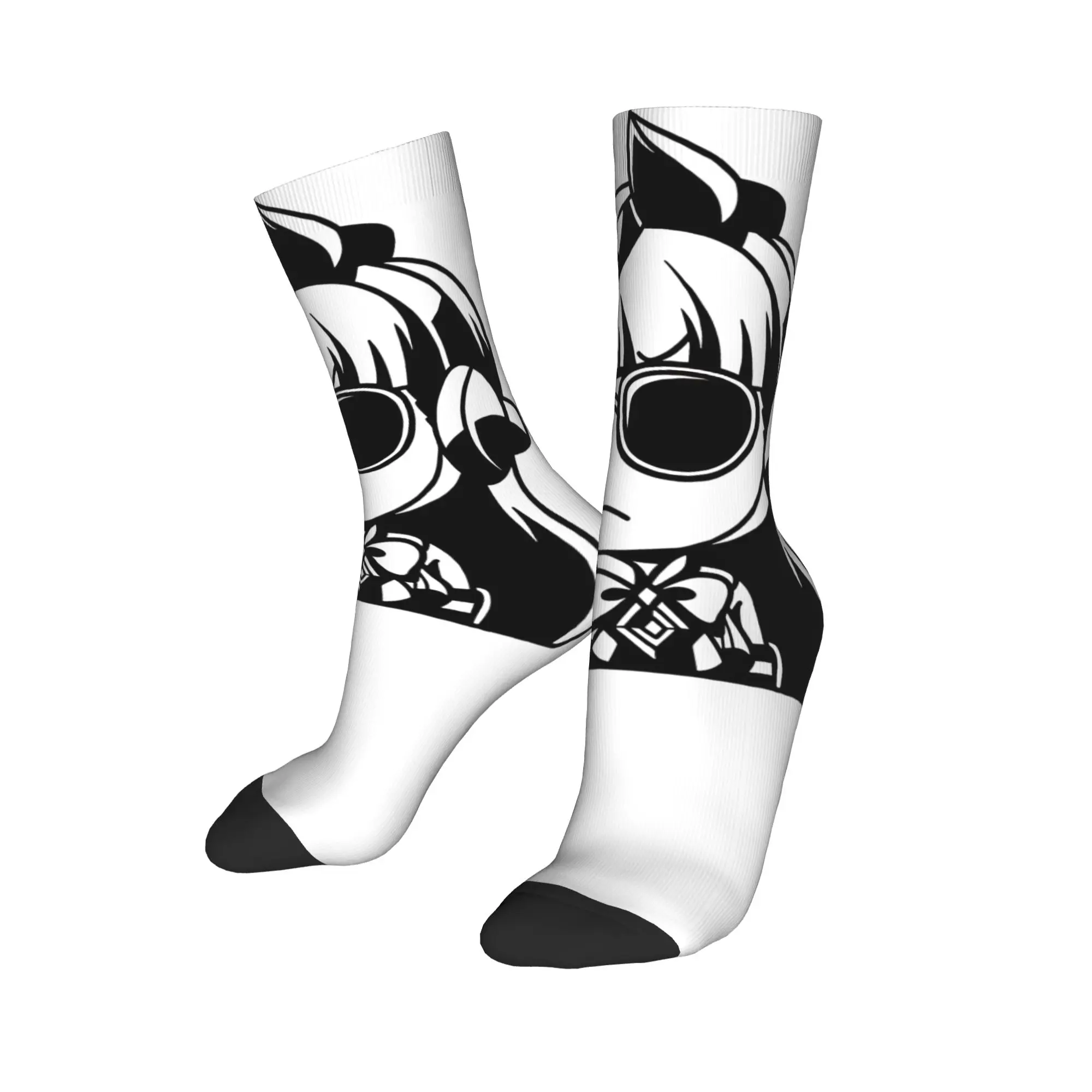 Uma Musume Socks جوارب عصرية للرجال جوارب رياضية خارجية ناعمة للخريف مطبوعة جوارب غير قابلة للانزلاق #3