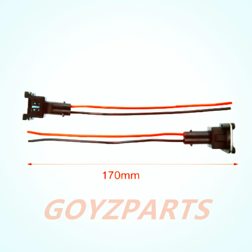 Fuel Injector With Pin and Wire SET Waterproof EV1 Fuel Injector Plugs Connector For Bosch 440cc 650cc 850cc 1000cc