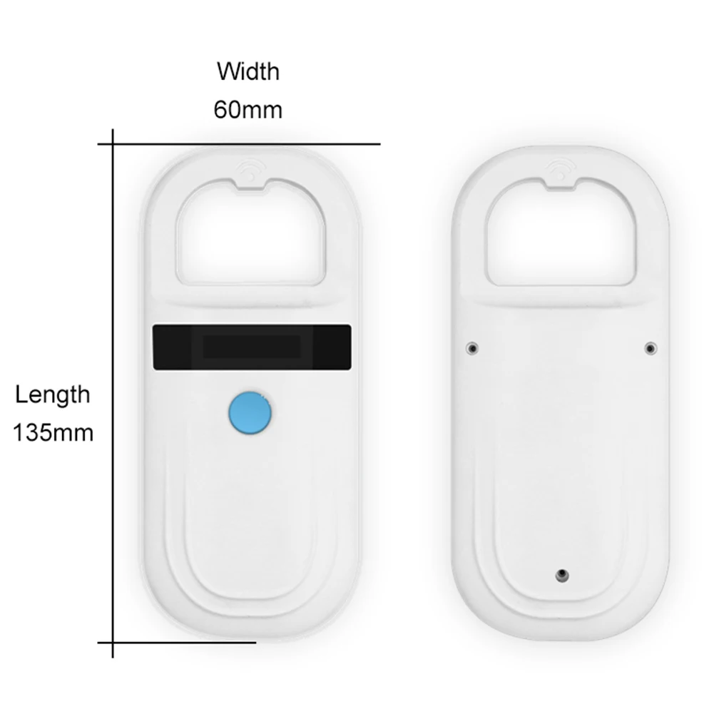 Pet Microchip Scanner ISO 11784 11785 FDX-B ID64 Handheld RFID Pet ID Tag Reader