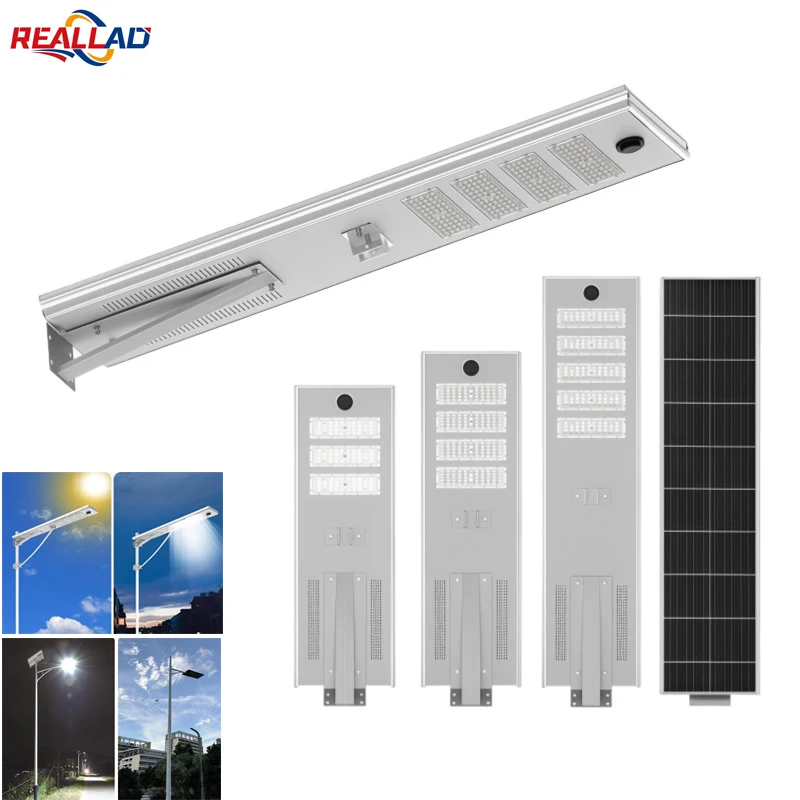 

Solar Light Outdoor Integrated Solar Street Lamp LED PWM Light Controlled Induction 40-200W Solar Photovoltaic Panel Charging