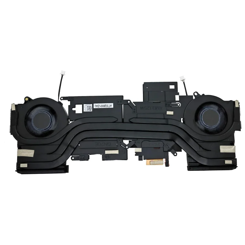 Kipas Heatsink pendingin CPU + GPU untuk Dell Alienware m15 R7 M15R7 Gaming Laptop seri 15.6 inci 0DVK49 Fan DC12V kipas