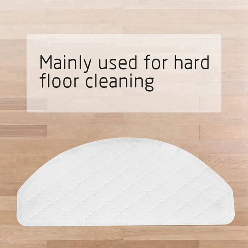 50 pz aspirapolvere usa e getta Mop pad panni accessori per Ecovacs Deebot Ozmo T8 T9
