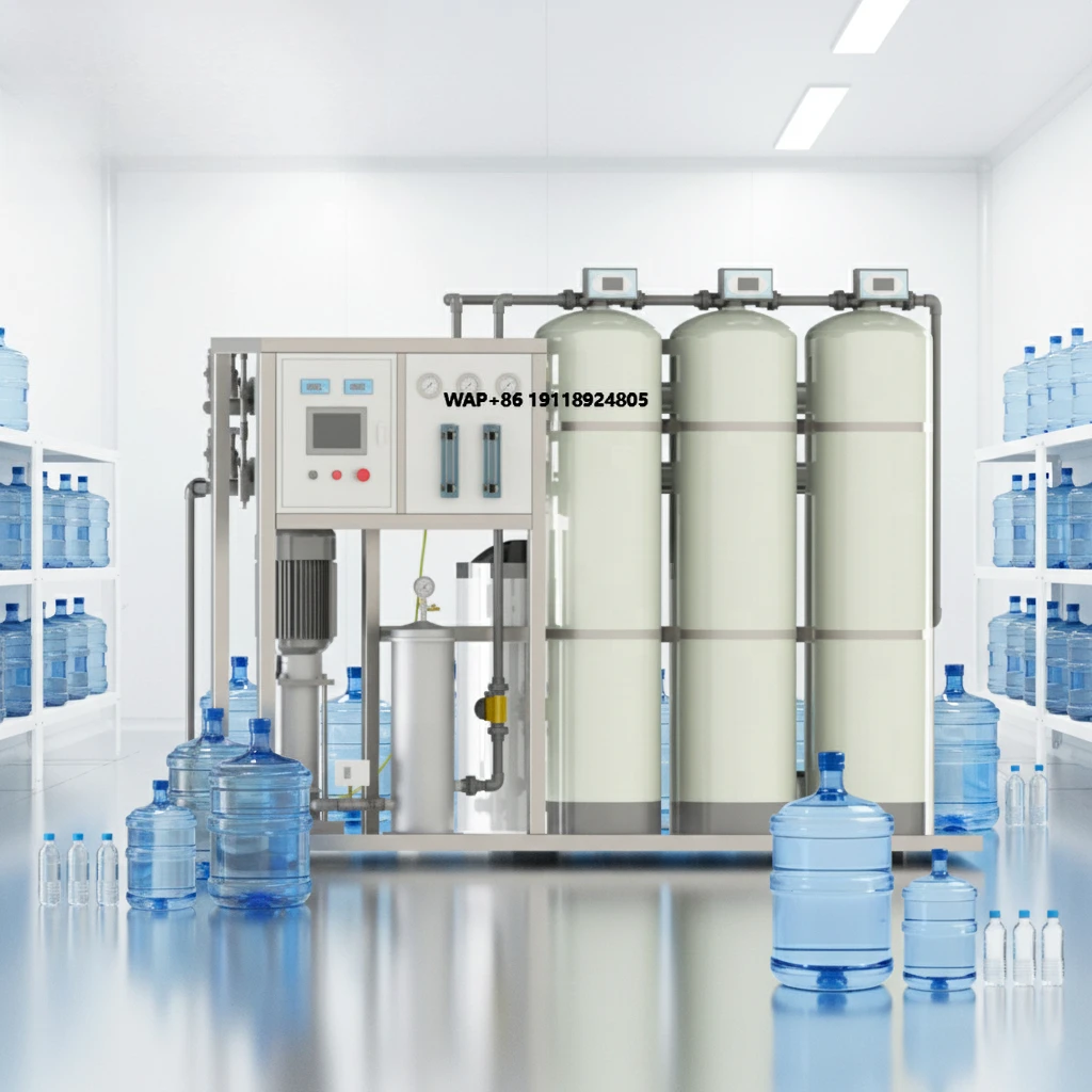 Wholesale 2000LPH Reverse Osmosis Water Filter System Automatic Water Purification Machine