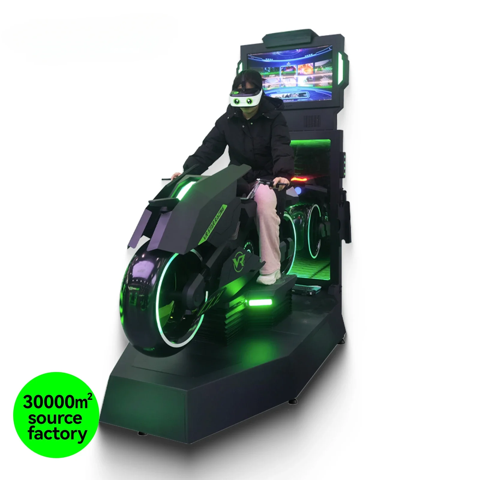 Star Space VR Machine Manufacturer Sim Racing Motion Platform Virtual Reality Motorcycle Ride 9D VR Motorcycle Racing Simulator