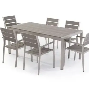 

Hot-selling Modern Style Aluminum Outdoor Furniture Set for Garden Use