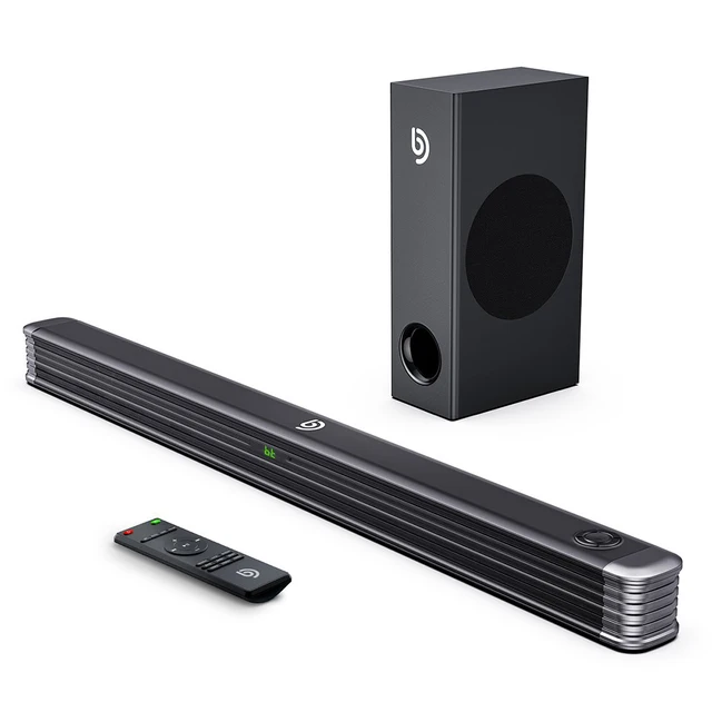 

150W 2.1 TV Soundbar Home Theater Sound System Blue tooth Speaker Support Optical AUX Coaxial Soundbar Subwoofer Speaker