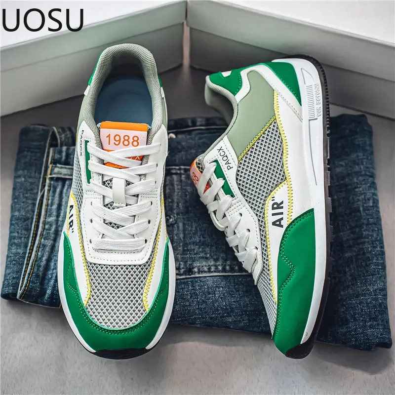 Men's Sports Sneakers Breathable Men Casual Sneaker Trendy All-match Lightweight Fashion Easy To Clean Four Seasons New Arrival