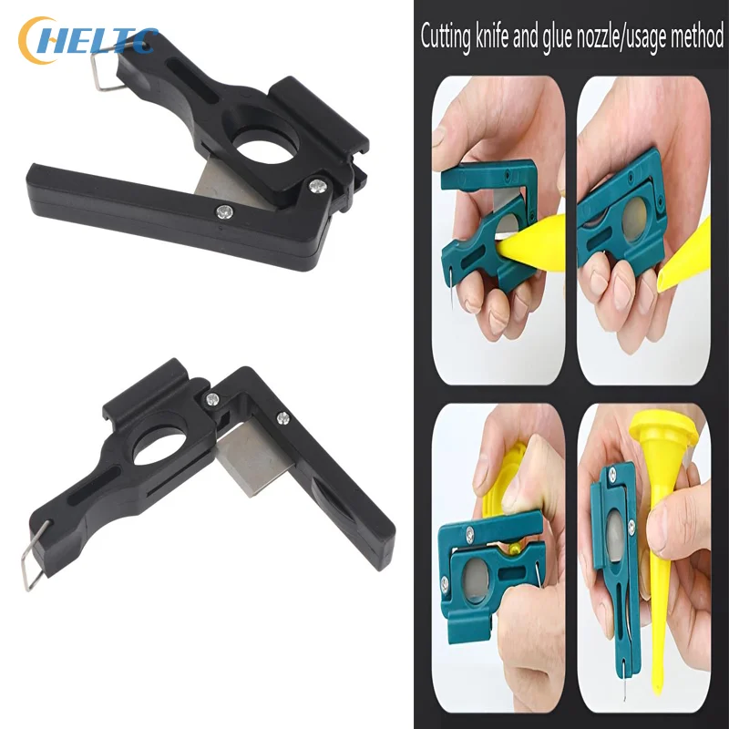 High Quality Cutting Nozzle Folding Duckbill Cutting Knife For Glass Glue Structure Glue Beauty Sewing Glue Cutting Pressing
