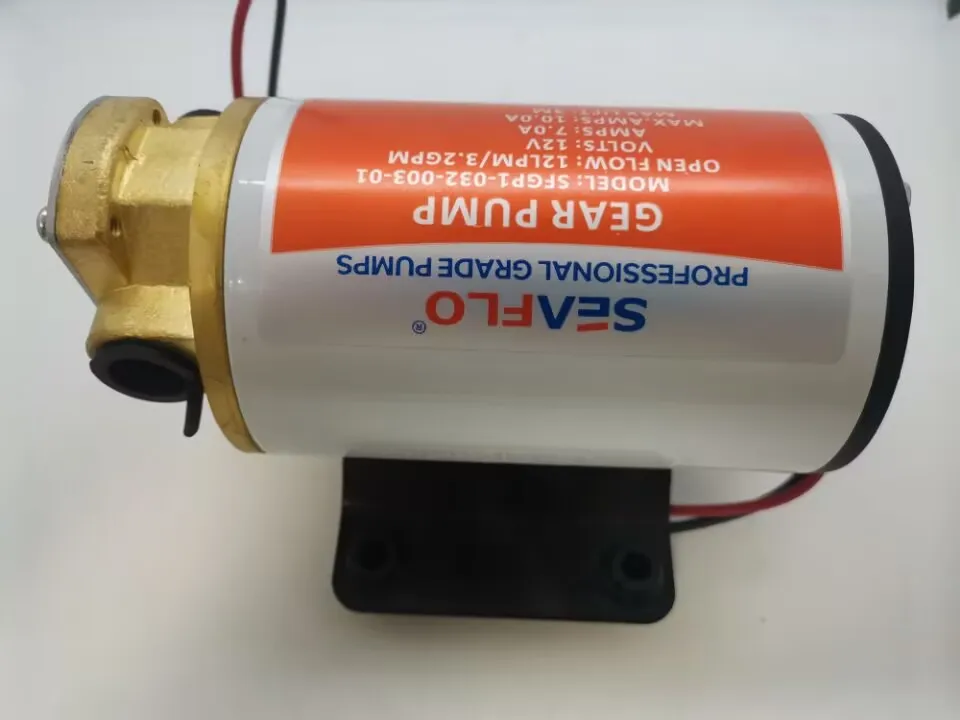 12V SFGP1-032-003-01 / 24V SFGP2-032-003-01 3.2GPM 12LPM Oil Gear Pump Marine Boat RV Caravan