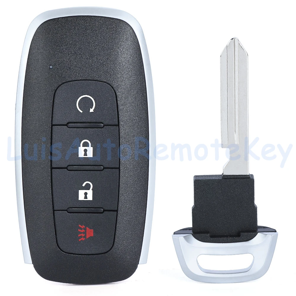 4 Buttons Smart Remote Car Key Fob 433MHz 4A Chip Replacement for Nissan Pathfinder Kicks Rogue 2022 2023 2024 FCC ID: KR5TXPZ3 view 5