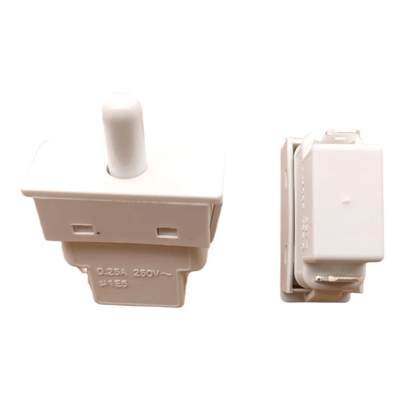 1pcs Momentary Door Push Button Switch ON-(OFF) Normally Closed For Kitchen Home Application Refrigerator Refriger