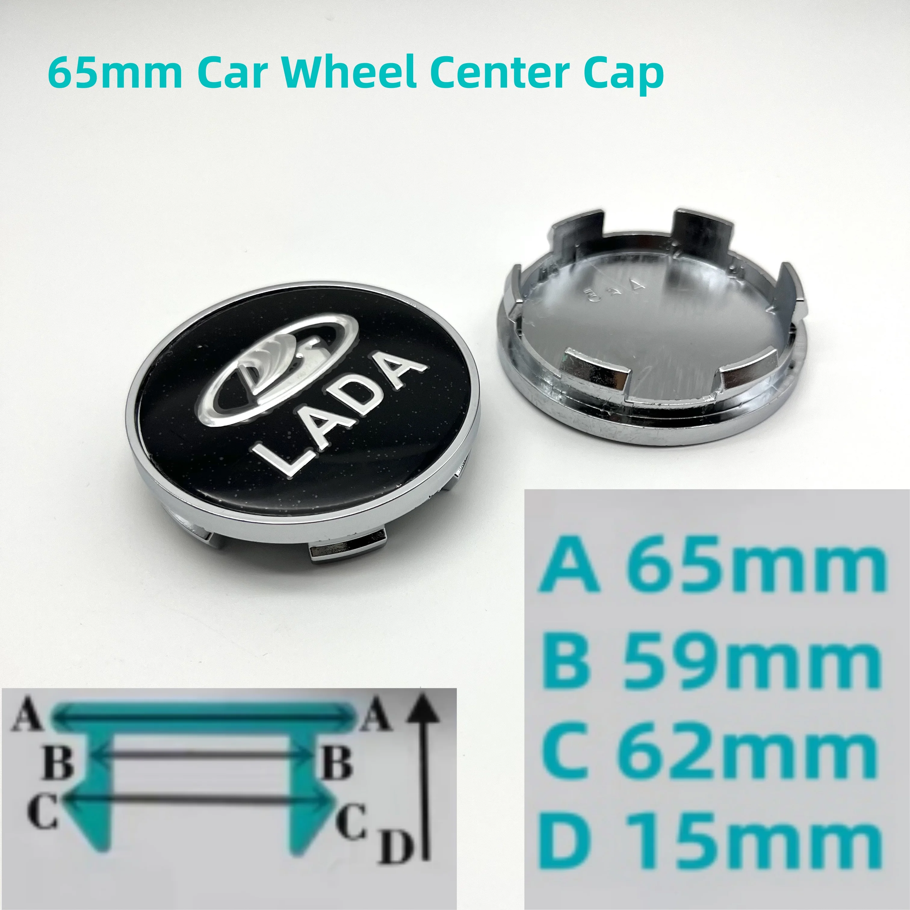 4pcs/Set 56mm 60mm 65mm 68mm Car Wheel Hub Center Cover Emblem Rim Cap Badge Decal Styling Accessories For Lada Vesta Niva XCODE