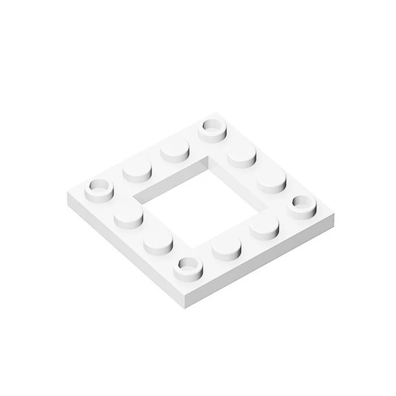 10pcs 64799 Plate Modified 4x4 with 2x2 Cutout Bricks Collections Modular GBC Toys For Technical MOC Building Blocks