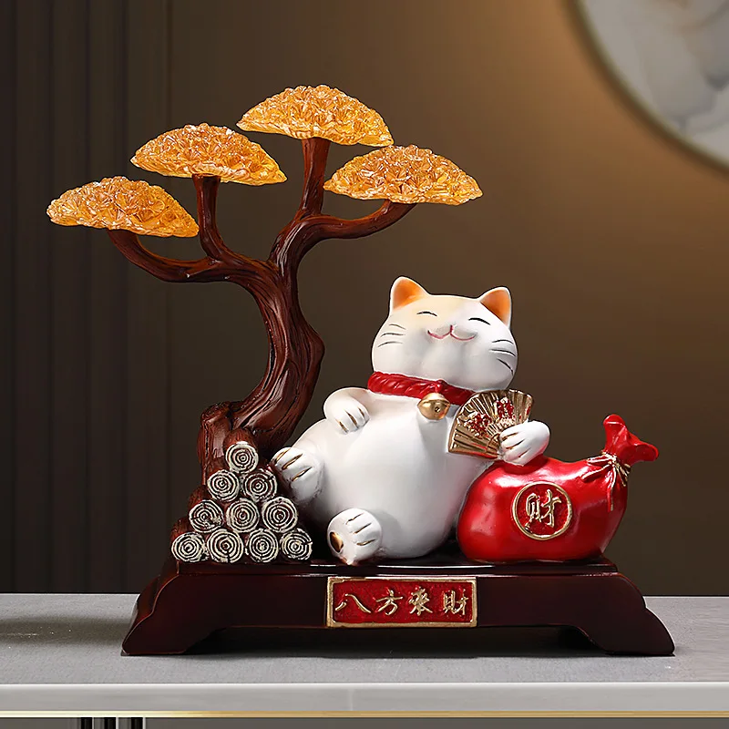 CX Bafanglai Lucky Cat Gifts Opened for a prosperous business Ornament