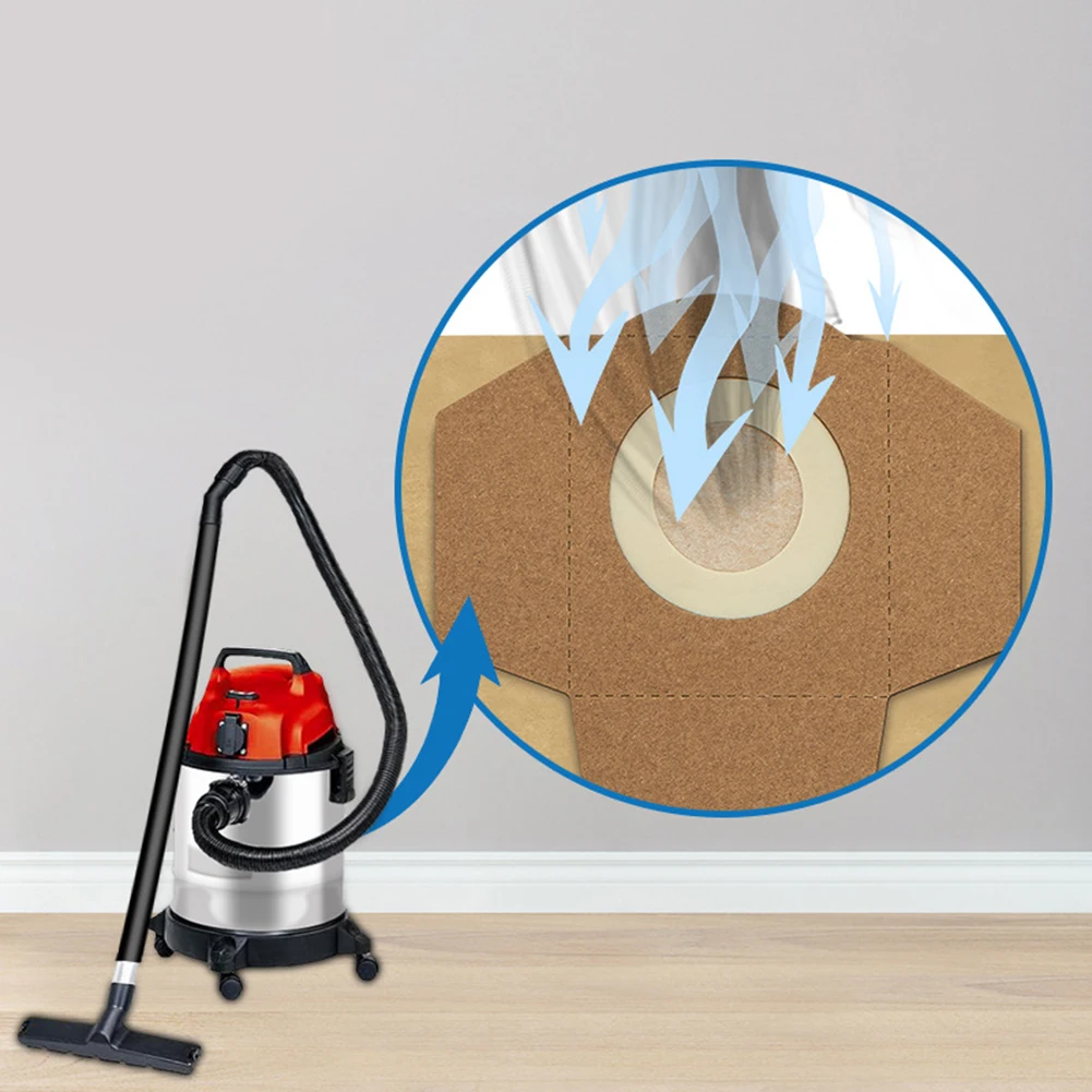 A Practical Solution This Set Contains Five Replacement Vacuum Bags Compatible With Your Trusted For Einhell Model