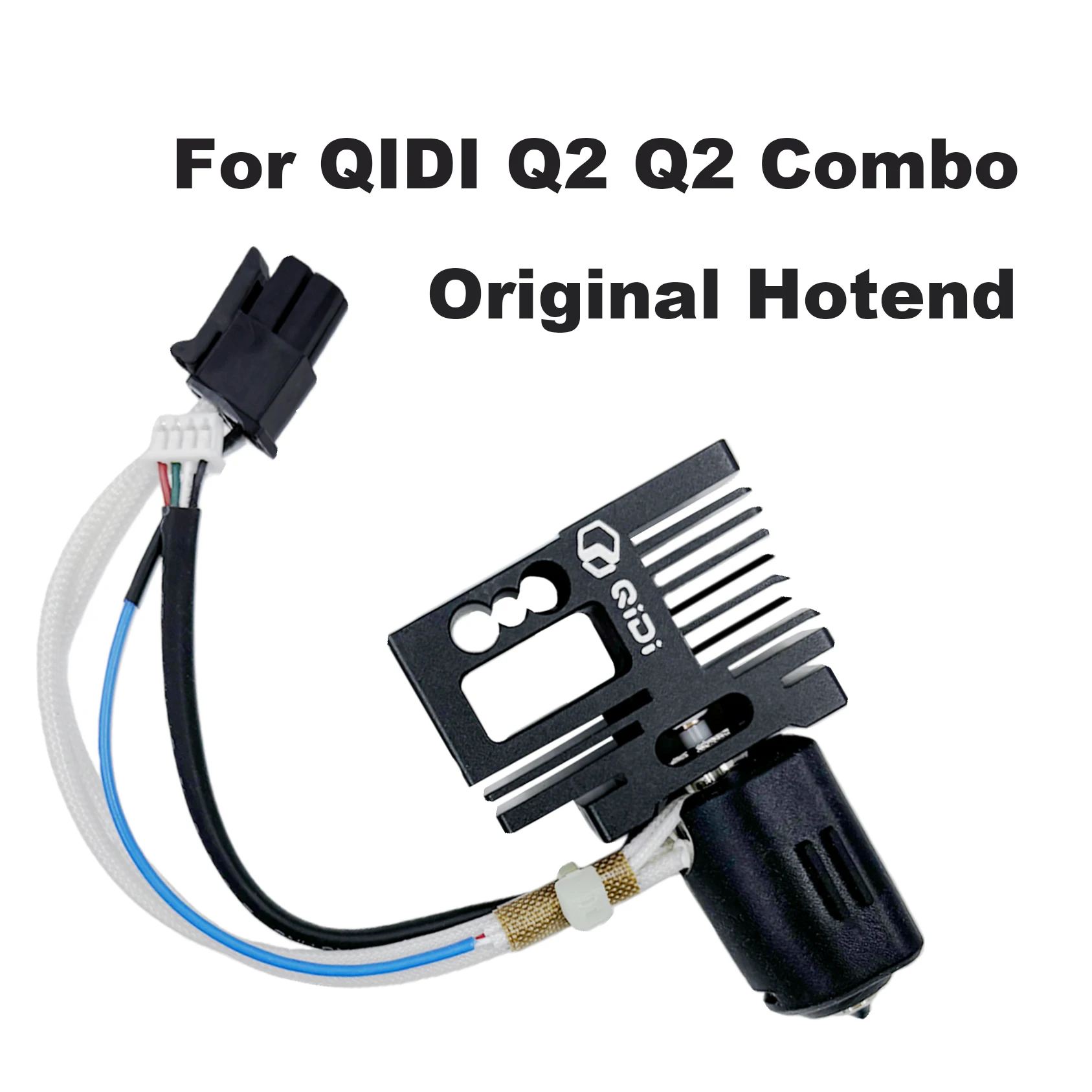 

New Original QIDI Q2 Hotend Bimetallic nozzle 0.2/0.4/0.6/0.8mm 3D printer bimetallic hot end for Q2 Combo 3D printer Accessorie