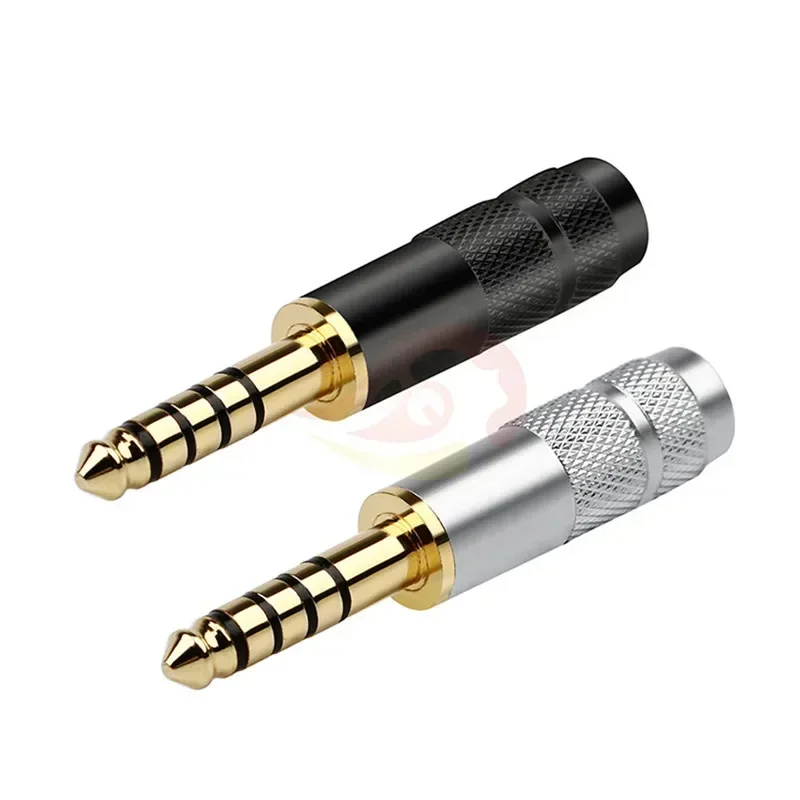 Gniazda audio Złącze 4,4 mm Zbalansowany interfejs 4,4 5-biegunowa wtyczka męska Rodowane złoto DIY NW-WM1Z/A Zacisk głośnika zestawu słuchawkowego — zdjęcie produktu 6