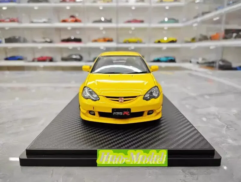 IG 1/18 para DC5 Honda INTEGRA tipo coche en miniatura de resina juguetes fundidos a presión niños regalos de cumpleaños Hobby colección de exhibición adornos regalos