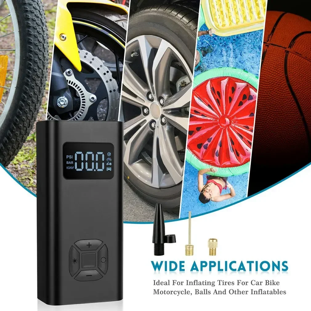 

Upgrade Tire Pump Car Compressor Tire Air Injector Motorcycle Accessories Car Tyre Inflator Wireless Compression Sprayer Safety