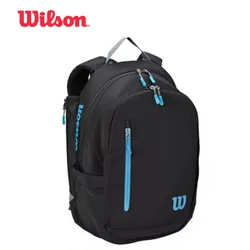 Wilson US Open 2023 Team Tennis Racket Backpack Super Tour Large Racket Sports Bag for 2-3 Racquets Isolation Compartmen