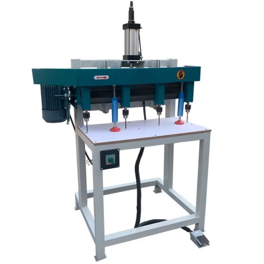 

Factory Price Multi-Spindle Drilling Machine Pneumatic Vertical Horizontal Woodworking Hole Opening Multi Boring Tool