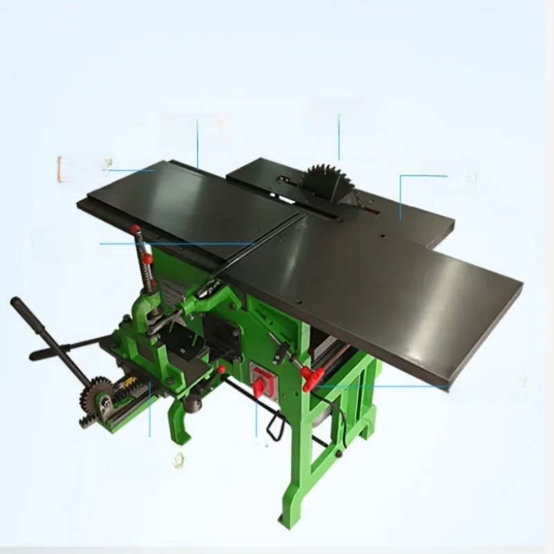 For m Desktop Multi-function Electric Planer & Saw 220V 2.2KW Motor Sliding Table All-in-one Machine for Household Use m