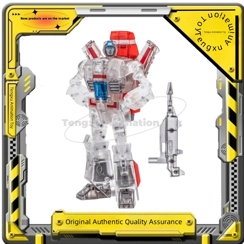 【Produits ponctuels】 jouets transformés originaux NEWAGE NA H45T ciel feu coloré Transparent Firefox petite Proportion poupée d'action