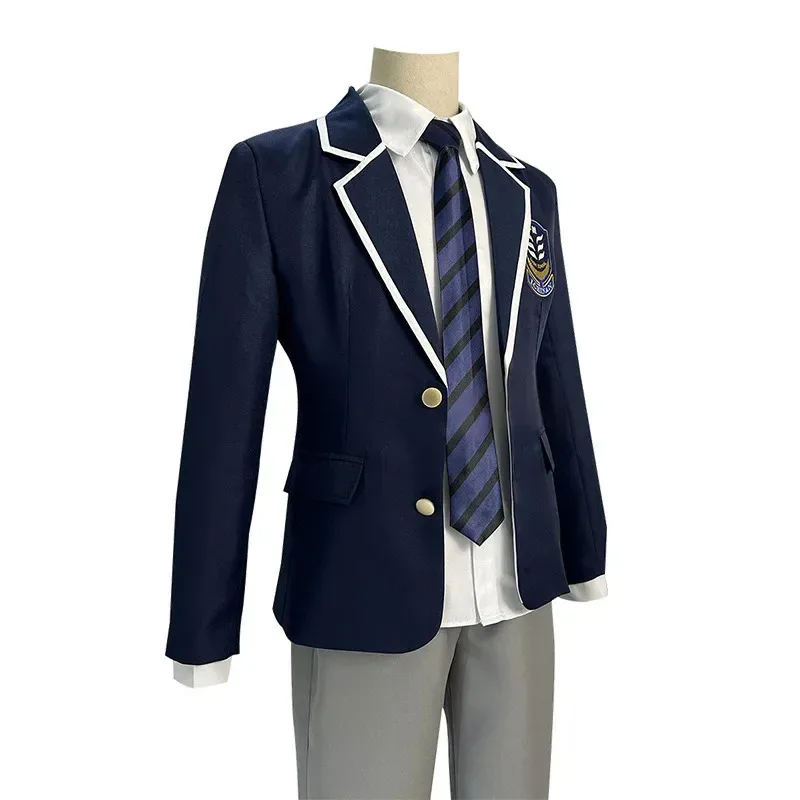 Anime Blue Lock Jersey Cos Uniforme scolastica Isagi Yoichi Costume cosplay6;d'3,h'7.b;
