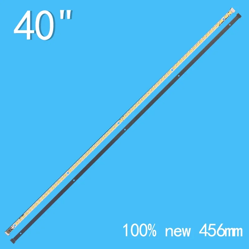 2pcs TV Backlight Strips For Samsung 40inch SLED 2010SVS40 240HZ_64 OD V1.0 UE40C7000 LTF400HQ02 UE40C7000 TVPLED2002 LTF400HQ02