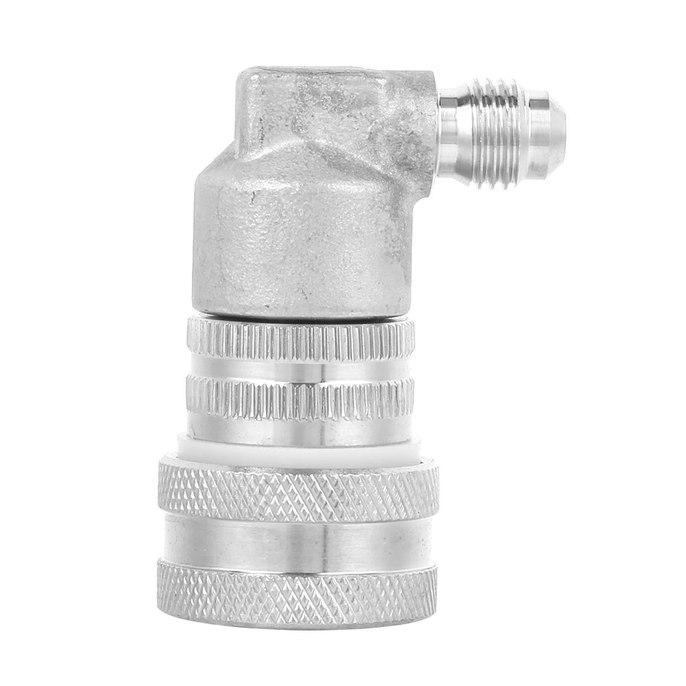 Stainless Steel Ball Lock Keg Quick Disconnect with MFL1/4inch Fitting Gas Corny Fitting