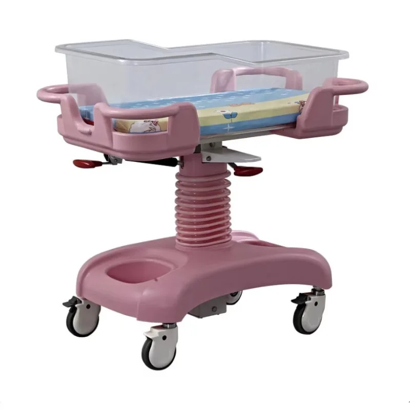 Crib trolley with casters Durable, safe and comfortable