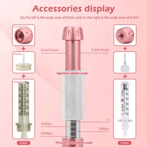 Caneta com ácido hialurônico para preenchimento labial, seringa para remoção de rugas, pressão ajustável, ferramentas anti-rugas, nebulizador, 0,3 ml, 0,5 ml 4 principais vendas produtos atomy beleza - №2