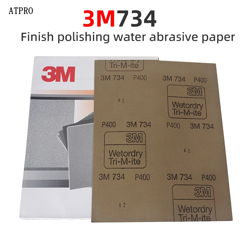 3M 734 الصنفرة 227 مللي متر 280 مللي متر كربيد السيليكون الصنفرة السيارات طحن أدوات جلخ