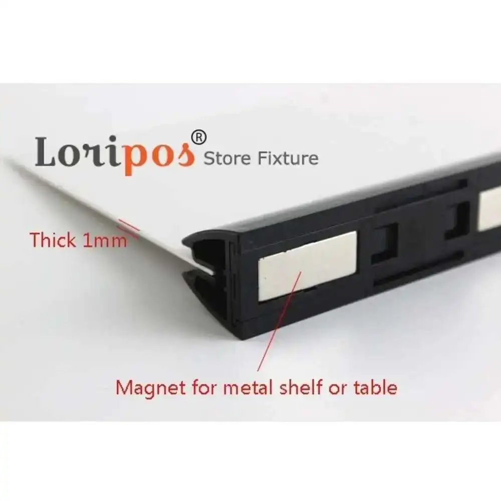 10pcs Sign Signage Holder Magnet U Snap Kt Board Grip Promotion Banner Poster Price Tag Shelf Mount Note Clip