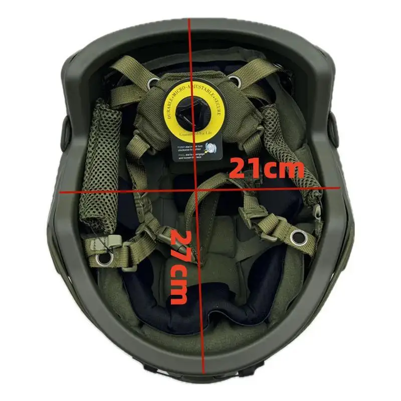 Casque tactique rapide Kevlar casque tactique rapide de haute qualité FAST Wendy coussin flottant suspendu casque tactique chasse en plein air