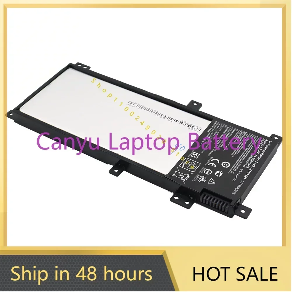 C21N1401   For Asus X455L X455LA X455LD X455LJ X454W A556U A455L A455LD A455LN 7.6V Shipped within 24 hours Laptop battery