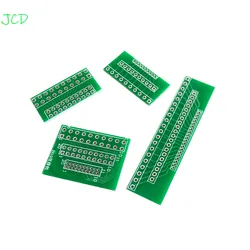 3PCS For Single And Double Row Pin PCB Adapter Board 1.27/2.0/2.54mm With Spacing Of 10P/20P For Mutual Conversion 0.05/0.1Inch