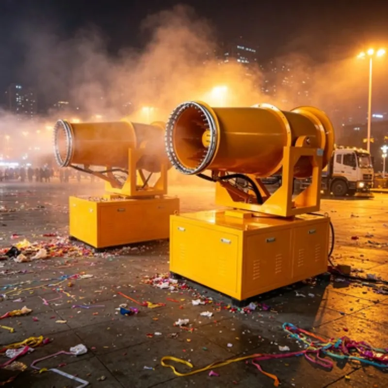 120m Long Range Fog Cannon Water Sprayer Dust Suppression Machine Explosion Proof Industrial Sprayer for Coal Mine Dust