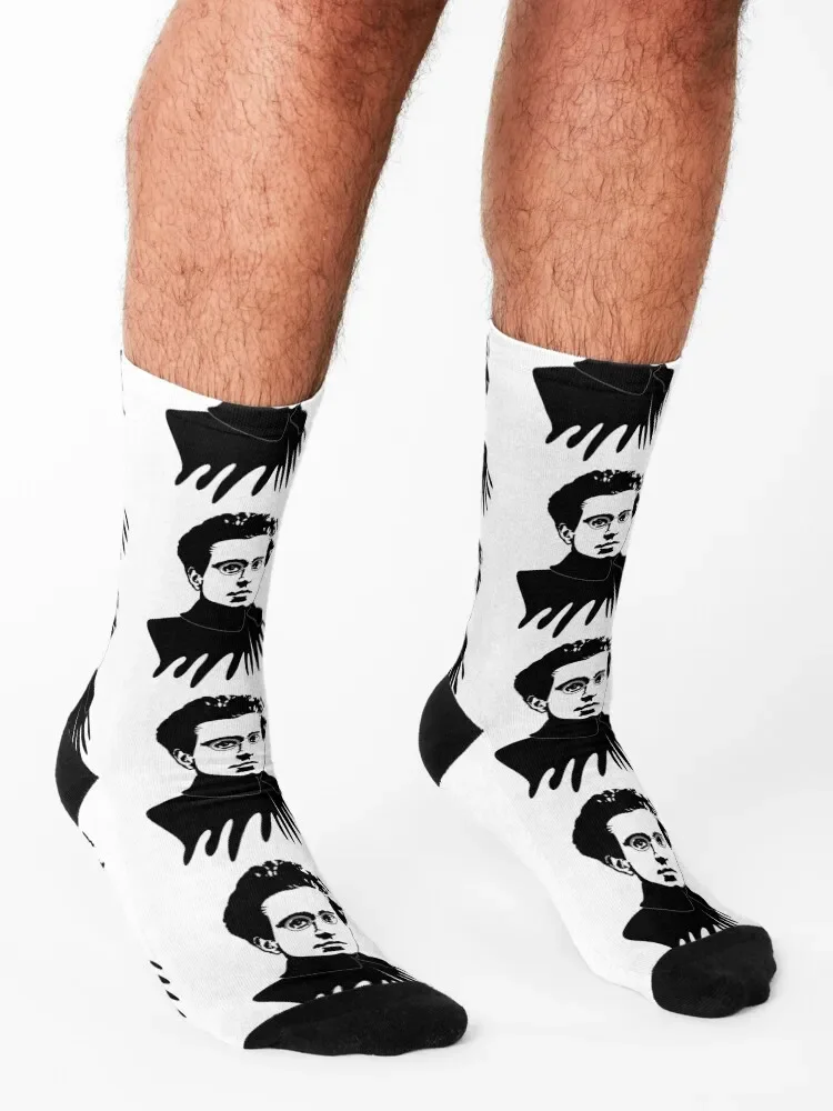 جوارب أنطونيو جرامسكي جوارب رجالية لعيد الميلاد للرجال جوارب نسائية #3