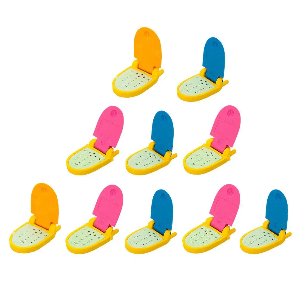 

16 Pcs Mobile Phone Shaped Eraser Safe Material Kids Cartoon Gifts School Supplies Mini Rubber For Students Toddlers