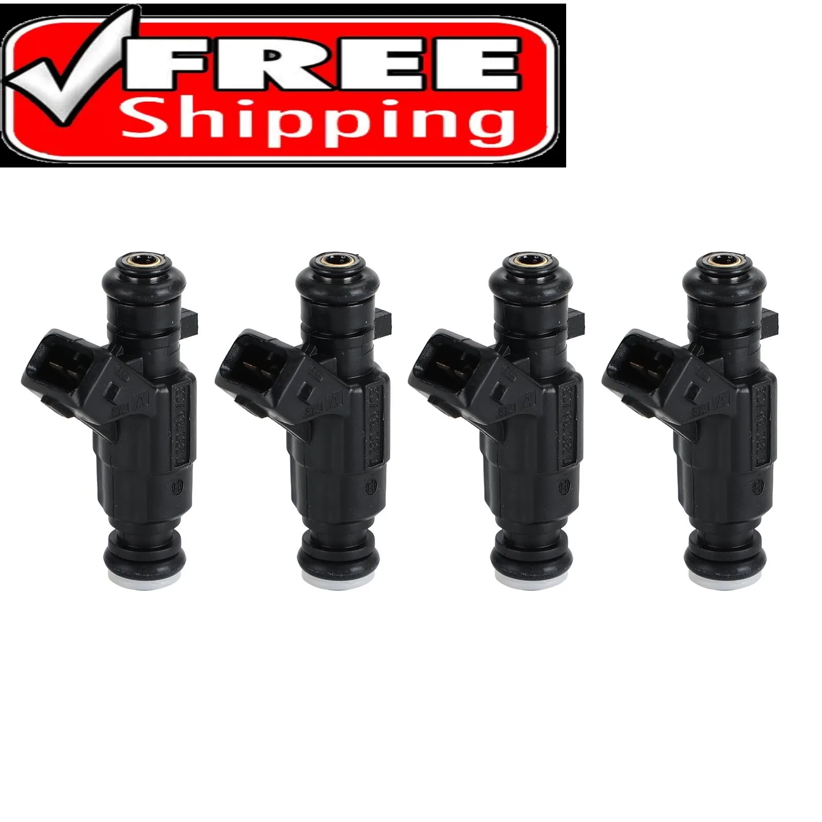 Wtryskiwacze paliwa Artudatech 4PCS 0280156403   Pasuje do VW Golf Polo Fox Voyage Flex 1.6L 032906031 R Akcesoria samochodowe