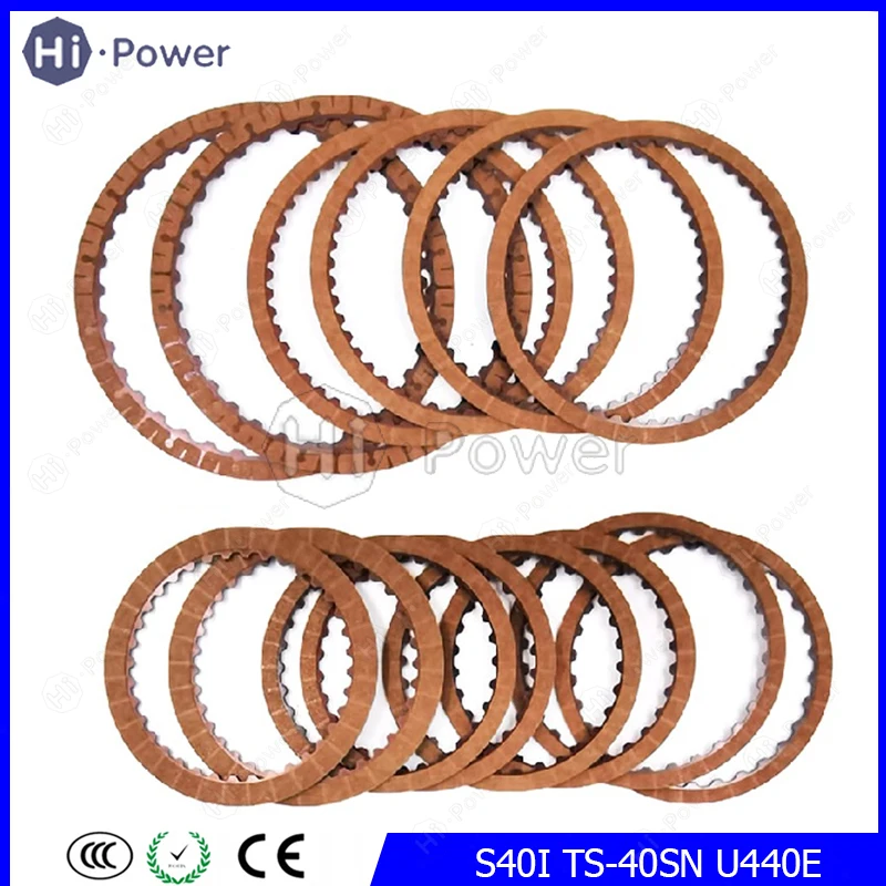 U440E U441E Transmission Clutch Friction Plate For TOYOTA Pontiac SUZUKI Car Accessories S40I TS-40SN Gearbox 4-SPEED Disc Kit