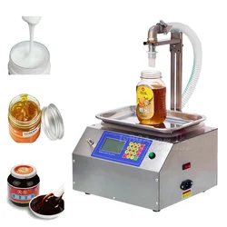 Full Automatic L15 Viscous Liquid Honey Glue Paste Automatic Dispensing Filling Sealing Machine Numerical Control Filler Sealer