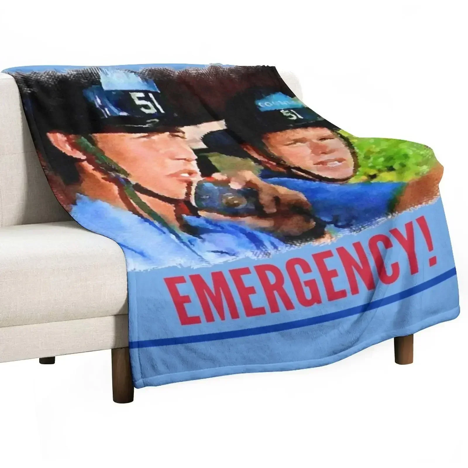 Emergency Paramedics Throw Blanket Sofas decorative warm for winter Heavy Soft Big Bed linens Blankets