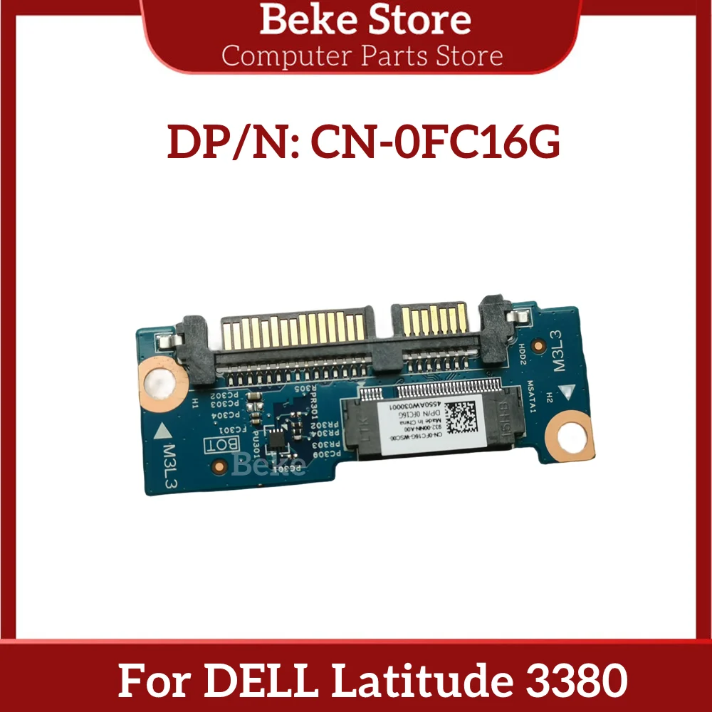 Placa de interface Beke-SSD, Dell Latitude 13 3380, Chromebook 3380 M.2, 0FC16G, FC16G, 17B72-1, navio rápido, novo