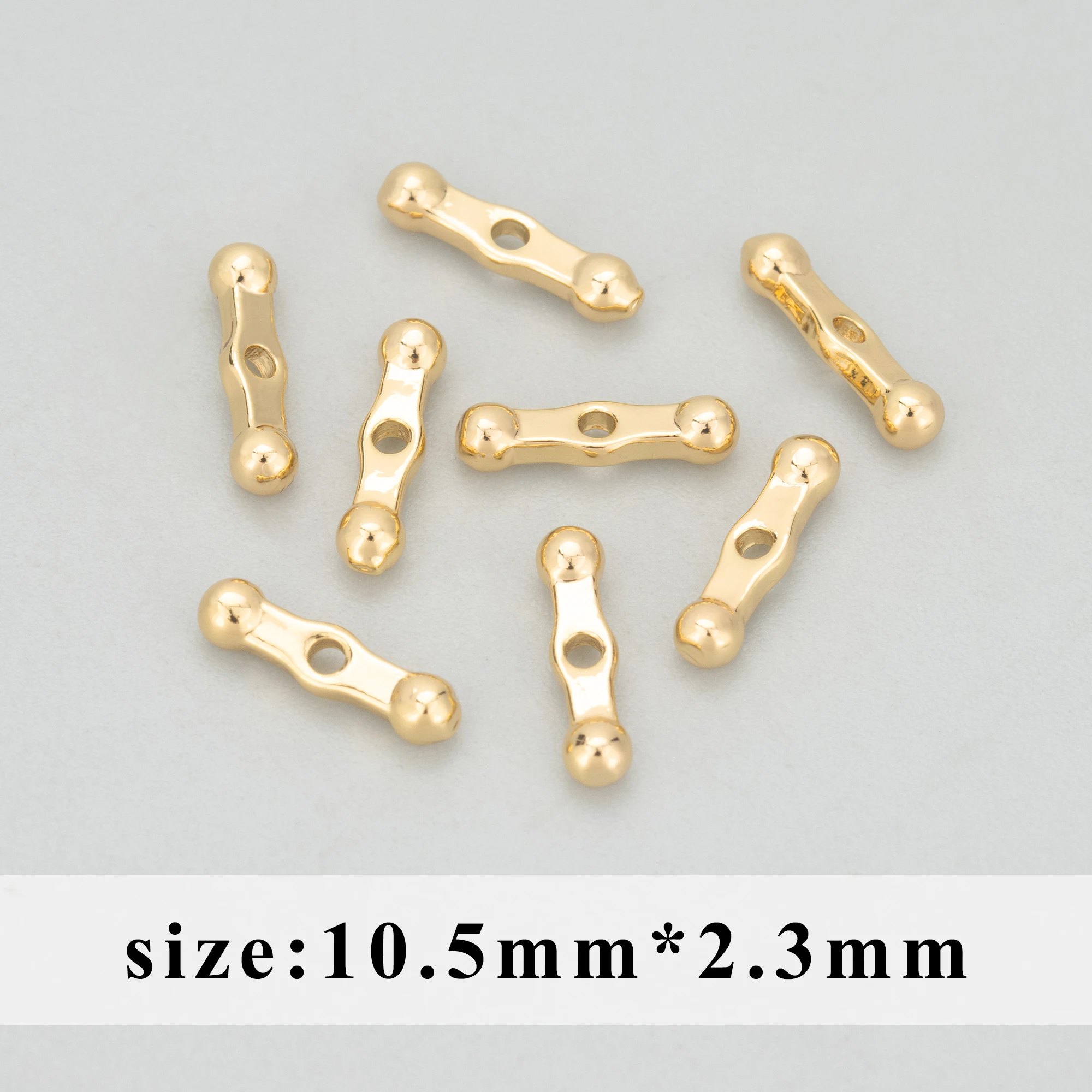 GUFEATHER,20pcs/lot,MH34,jewelry accessories,18k gold plated,copper,hand made,charms,jewelry making,separated beads,diy pendants image 6