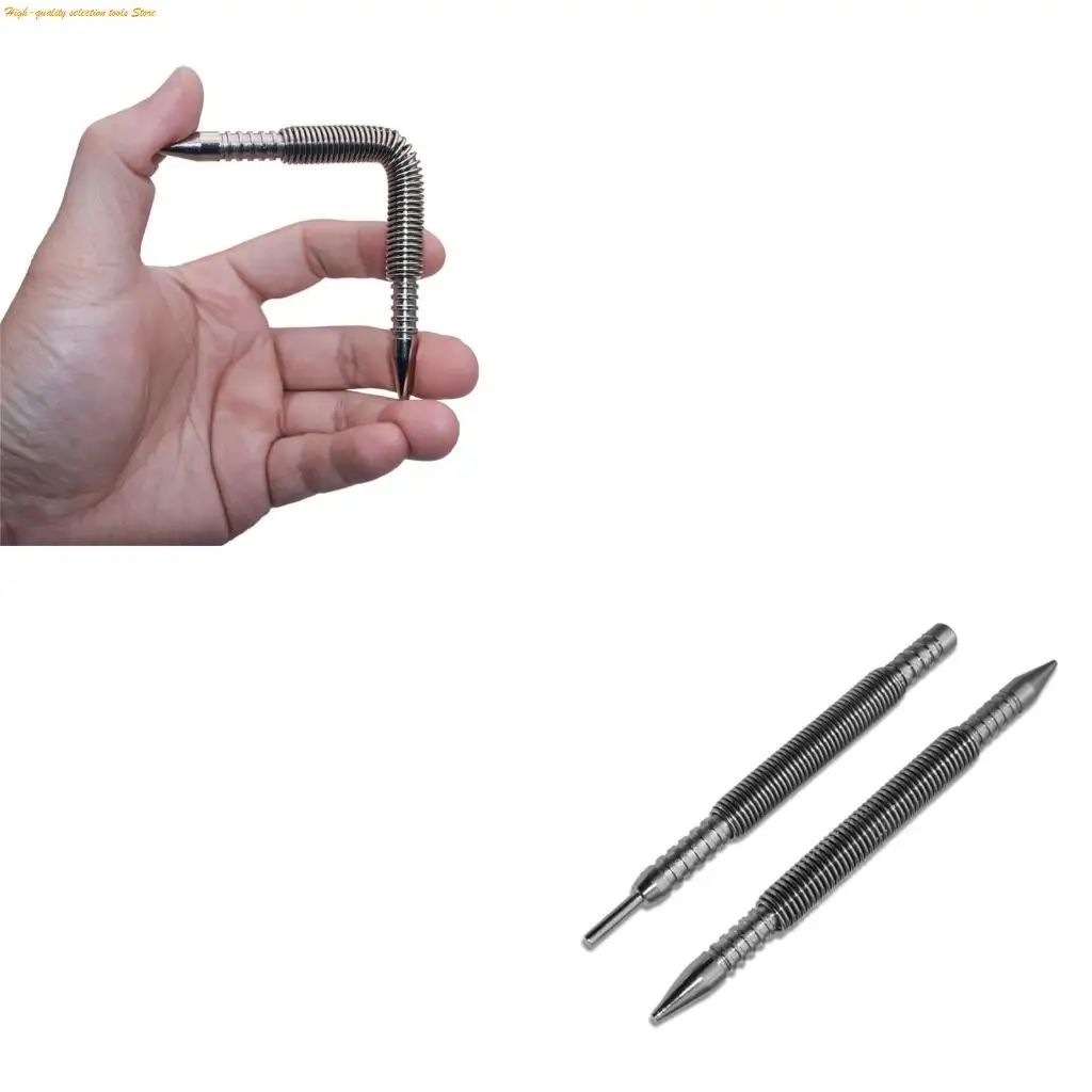 203F 2Piece Setter Metal Woodwork Spring Setter Double Head Setter