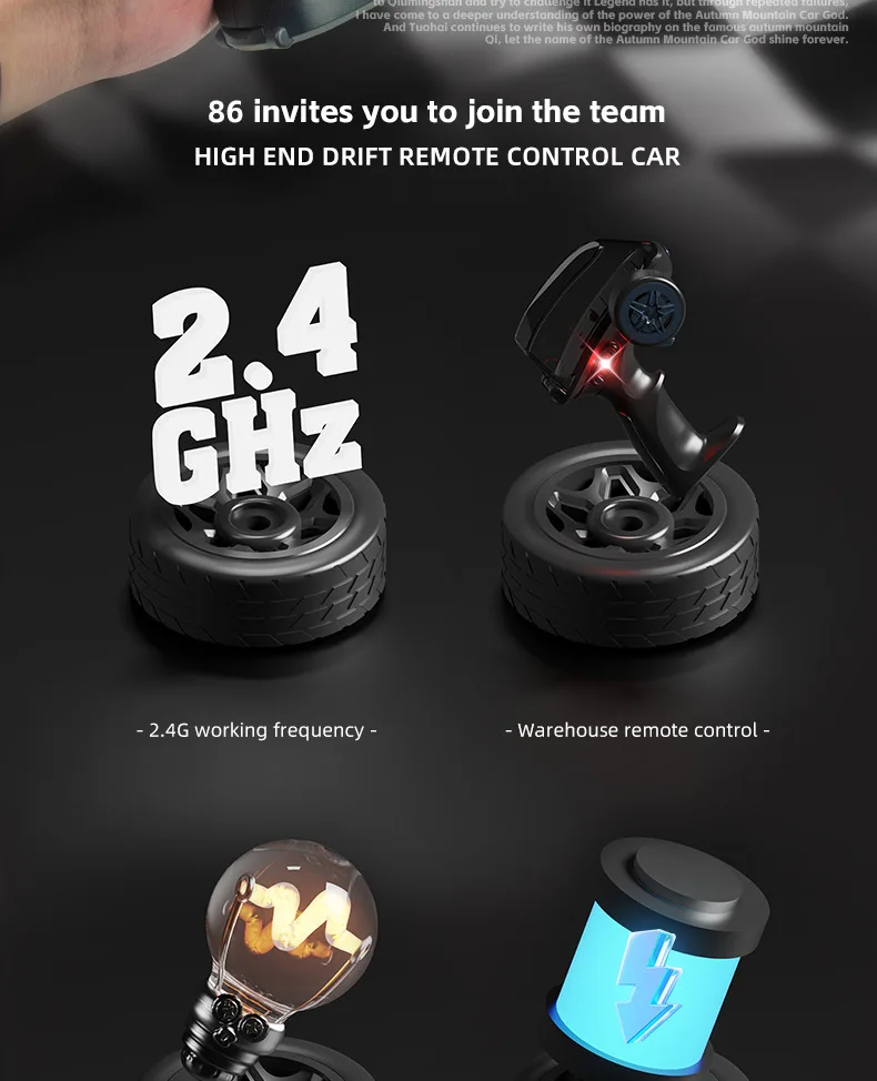 KF20 1:64 Mini RC Drift Car – detail image 17