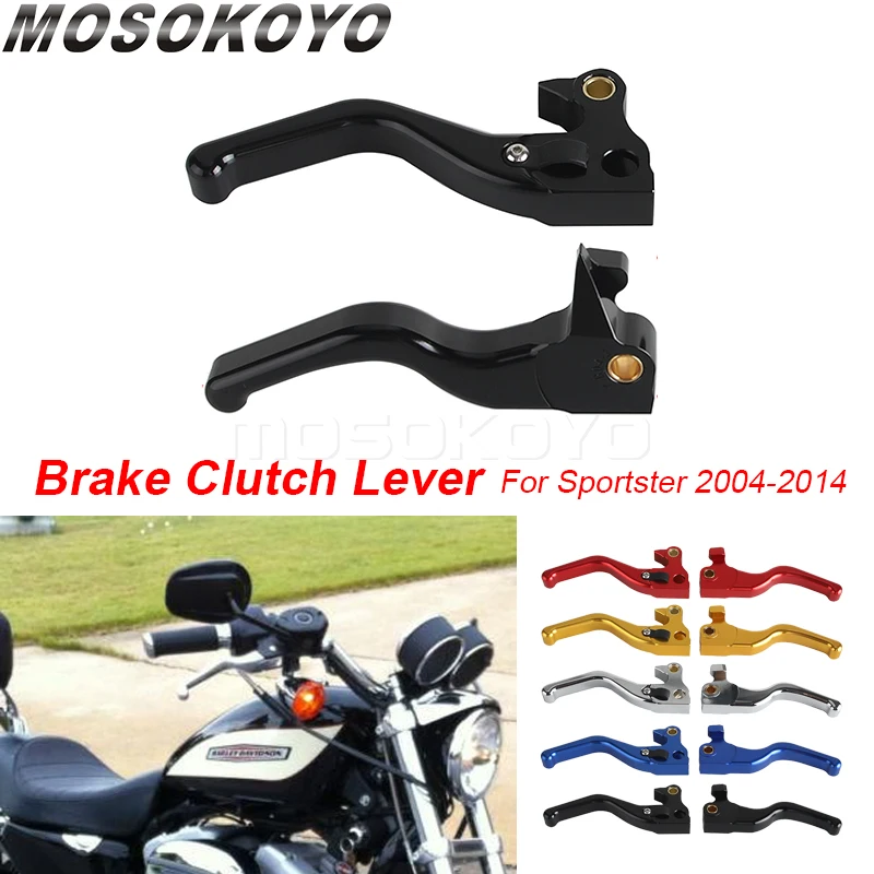 

Алюминиевый Рычаг сцепления тормоза для Harley Sportster Custom Low SuperLow Roadster Iron Nightster 48 72 XL 883 1200 2004-2013